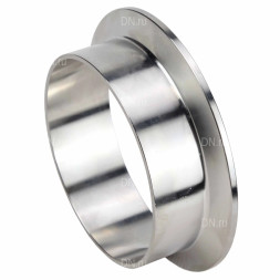 Штуцер CLAMP UC-31-W-119 Ду100 Ру10, корпус - нержавеющая сталь 304, присоединение - под приварку