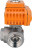 Кран шаровой BV3232P(4pc)-SP-3WT-T-ISO-H Ду50 Ру63 стандартнопроходной T-тип, трехходовой, нержавеющая сталь, внутренняя резьба, уплотнение - PTFE, с эл. приводом E34-N-005EM-O1-220VAC-У1 в Омске