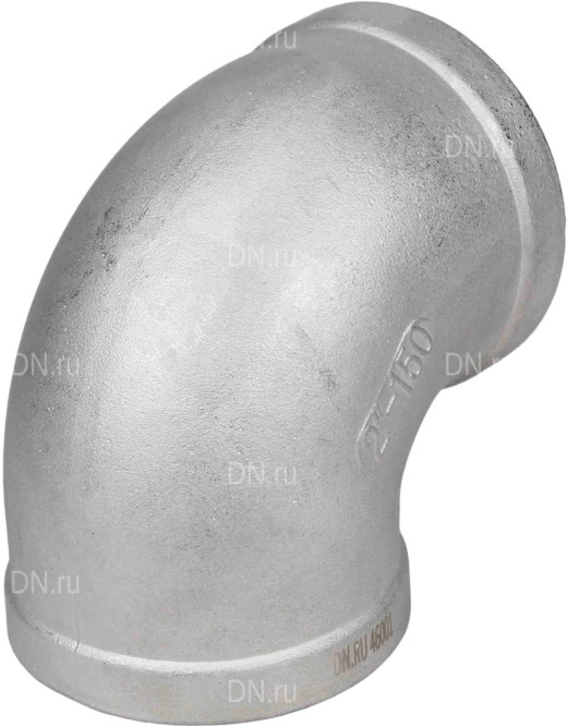 Отвод (уголок) ВР-ВР-316 3/8″ Ду10 Ру16 угол 90°, корпус - нержавеющая сталь 316, присоединение - внутренняя / внутренняя резьба в Омске