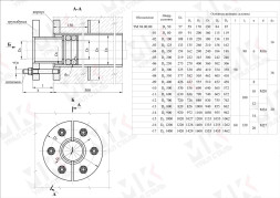 Сальник нажимной ТМ 94-01 Ду80 серия 5.900-3 L=300