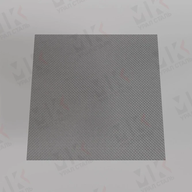 Сетка тканая нержавеющая 7x7х1.2 мм 03Х17Н14М3 ГОСТ 3826-81 в Омске