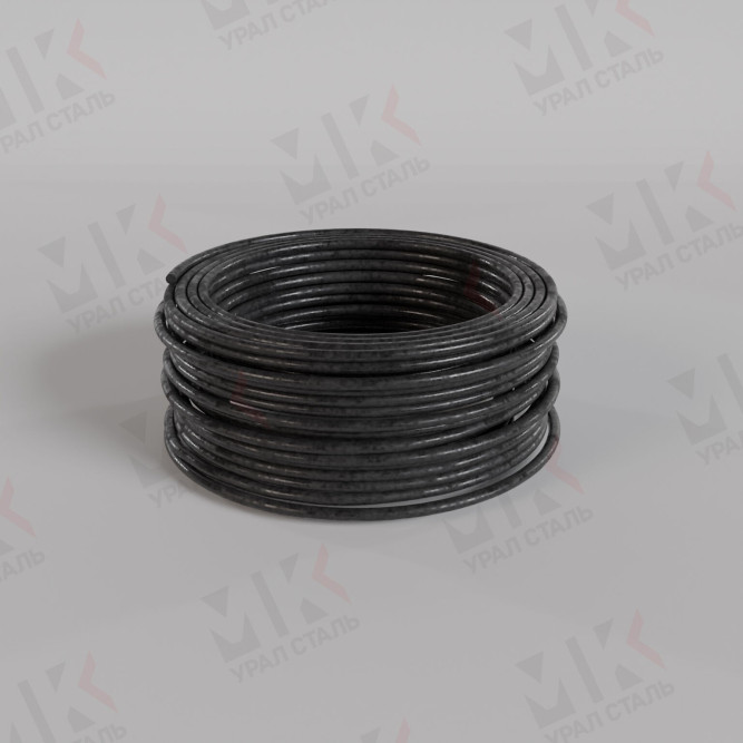 Проволока вязальная 4 мм черная отожженная ГОСТ 3282-74 в Омске