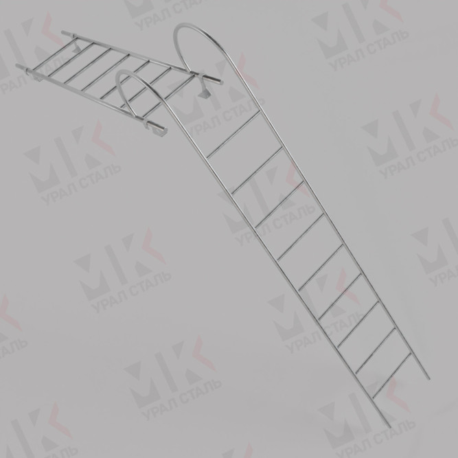 Лестница кровельная Zn 2,76 м в Омске