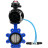 Затвор дисковый поворотный WBV1631N-2W-Fb-H Ду125 Ру16 LUG корпус - чугун QT450, диск - нержавеющая сталь 304, уплотнение - NBR, с пневмоприводом PA-DA-105-1, пневмораспределителем 4V320-08 AC220V и БКВ APL-210N в Омске