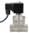 Клапан электромагнитный на высокое давление VS931-PT-NC-220VAC 2″ Ду50 Ру6-80 соленоидный двухходовой поршневой, корпус - нержавеющая сталь 304, уплотнение - PTFE, резьбовой, пилотного действия, нормально закрытый, катушка - 220В в Омске