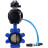 Затвор дисковый поворотный WBV1616E-2W-Fb-H Ду125 Ру16 LUG корпус - чугун QT450, диск - чугун QT450, уплотнение - EPDM, с пневмоприводом PA-DA-105-1, пневмораспределителем 4V320-08 AC220V и БКВ APL-210N в Омске