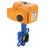 Затвор дисковый поворотный WBV1432N-2W-Fb-H Ду300 Ру16, корпус - чугун GGG50, диск - нержавеющая сталь 316L, уплотнение - NBR, с электроприводом QT-N-060EM-1-24VAC-У1 в Омске