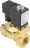 Клапан электромагнитный VS400-NT-NC-220VAC 3/4″ Ду20 Ру16, соленоидный двухходовой, корпус - латунь, уплотнение - NBR, резьбовой, нормально-закрытый, пилотный, катушка - 220В в Омске