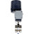 Затвор дисковый поворотный WBV3131S-2W-T-H Ду80 Ру10 резьбовой, корпус - пищевая нерж. сталь AISI 304, диск - нерж. сталь AISI 304, уплотнение - Silicon, с электроприводом четвертьоборотным QTSA-N-003EM-O0-220VAC с пружинным возвратом в Омске