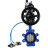 Затвор дисковый поворотный WBV1631E-2W-Fb-H Ду125 Ру16 LUG корпус - чугун QT450, диск - нержавеющая сталь 304, уплотнение - EPDM, с пневмоприводом PA-DA-105-1, пневмораспределителем 4V320-08 AC220V, БКВ APL-410N EX и БПВ AFC2000 в Омске