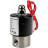 Клапан электромагнитный VS131-ET-NC-220VAC 1/8″ Ду6 Ру10, соленоидный двухходовой, корпус - нержавеющая сталь 304, уплотнение - EPDM, резьбовой, нормально-закрытый, прямого действия, катушка - 220В в Омске