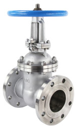 Задвижка клиновая 30нж64нж GVWR3131M-2W-F-S Ду150 Ру25 фланцевая, корпус - нержавеющая сталь 304, материал клина - нержавеющая сталь 304, уплотнение - металл, со штурвалом GAIR