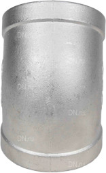 Отвод (полуотвод) ВР-ВР-304 3/4″ Ду20 Ру16 угол 45°, корпус - нержавеющая сталь 304, присоединение - внутренняя / внутренняя резьба