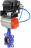 Затвор дисковый поворотный WBV1132N-2W-Fb-H Ду40 Ру16, корпус - чугун GG25, диск - нержавеющая сталь 316L, уплотнение - NBR, с пневмоприводом PA-DA-052 двойного действия и с электропневматическим поворотным позиционером YT-1000RSN без обратной связи в Омске