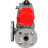 Кран шаровой BV3232P(4pc)-FP-3WL-F Ду15 Ру16 полнопроходной трехходовой, фланцевый, корпус - нержавеющая сталь SS316, с пневмоприводом PA-SA-052 с возвратными пружинами в Омске