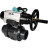 Кран шаровой BV4242E-FP-GRM-ISO Дн20 Ру10 полнопроходной, корпус - НПВХ, шар - НПВХ, уплотнение - EPDM, с пневмоприводом PA-DA-105-1, пневмораспределителем 4M310-08 DC24V и магнитным переключателем ALS200D в Омске