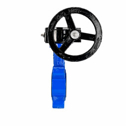 Затвор дисковый поворотный WBV1631E-2W-Fb-H Ду80 Ру16 LUG межфланцевый, корпус - чугун QT450, диск - нержавеющая сталь AISI 304, уплотнение - EPDM, с редуктором RDN RQN1-150Z-T24