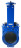 Задвижка шиберная GVKN1331N-2W-Fb-ISO Ду250 Ру10 двусторонняя, межфланцевая, шпиндель - невыдвижной, корпус - чугун GGG40, шибер - нержавеющая сталь 304, уплотнение - NBR, с ISO-фланцем и голым штоком, круглый шток 22, F14 в Омске