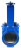 Задвижка шиберная GVKN1331N-2W-Fb-ISO Ду250 Ру10 двусторонняя, межфланцевая, шпиндель - невыдвижной, корпус - чугун GGG40, шибер - нержавеющая сталь 304, уплотнение - NBR, с ISO-фланцем и голым штоком, круглый шток 22, F14 в Омске