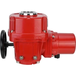 Электропривод четвертьоборотный QT-EX-060M-O2-380VAC-У1 взрывозащитный с моментной муфтой и штурвалом, 380В