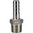 Штуцер елочка BF32-T-3/8-10 3/8″х10мм Ду10 Ру16 шланговый, корпус - нержавеющая сталь AISI 316 (CF8M), присоединение - наружная резьба/штуцер в Омске