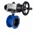 Затвор дисковый поворотный WBV1331E-2W-F-H Ду50 Ру16 фланцевый, корпус - чугун GGG40, диск - нержавеющая сталь 304, уплотнение - EPDM, с пневмоприводом PA-DA-105-1 и пневмораспределителем 4M310-08 DC24V в Омске