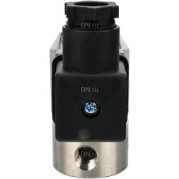 Клапан электромагнитный VS331-ET-NC-24VDC 1/4″ Ду8 Ру10, соленоидный двухходовой, корпус - нержавеющая сталь 304, уплотнение - EPDM, резьбовой, нормально-закрытый, прямого действия, катушка - 24В