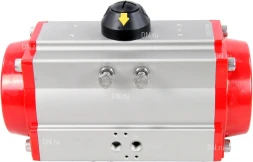 Пневмопривод PA-SA-160 с возвратными пружинами, ISO-фланец F10/F12, квадрат 27