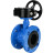 Затвор дисковый поворотный WBV1313E-2W-F-H Ду125 Ру16 фланцевый, корпус - чугун GGG40, диск - чугун GGG40, уплотнение - EPDM, с редуктором RDN RQN4-500Z-T30 в Омске