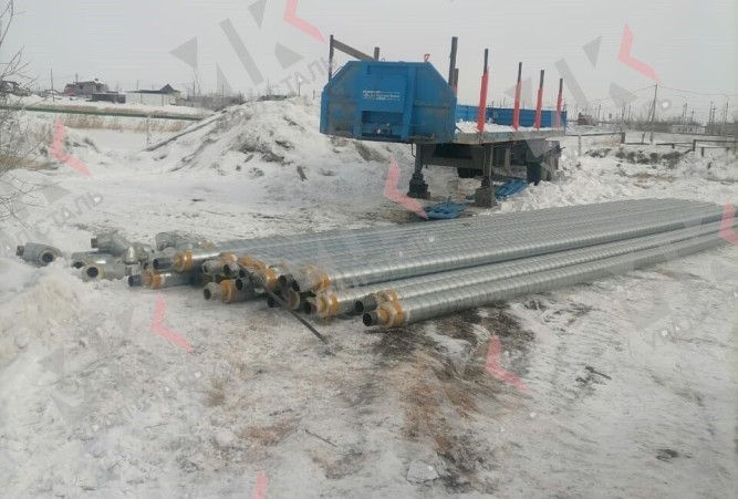 Труба бесшовная ППУ ОЦ 57х3.5/125 в Омске