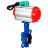 Затвор дисковый поворотный WBV1413E-2W-Fb-H Ду150 Ру16 корпус - чугун GGG50, диск - чугун GGG40, уплотнение - EPDM, с пневмоприводом PA-DA-105 и магнитным переключателем ALS200D в Омске