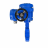 Затвор дисковый поворотный WBV1616E-2W-Fb-H Ду125 Ру16 LUG межфланцевый, корпус - чугун QT450, диск - чугун QT450, уплотнение - EPDM, с электроприводом QT-N-015M-O2-220VAC-У1 с моментной муфтой и штурвалом в Омске