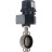 Затвор дисковый поворотный WBV3232E-2W-Fb-H Ду200 Ру16, корпус - нержавеющая сталь 316L, диск - нержавеющая сталь 316L, уплотнение - EPDM, с электроприводом QTSA-N-030EM-O0-220VAC с пружинным возвратом в Омске