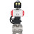 Кран шаровой BV3232P(3pc)-FP-SW-ISO-H Ду65 Ру63 полнопроходной, корпус - нержавеющая сталь SS316, под приварку, с пневмоприводом PA-DA-105, БКВ APL-510N EX, ручным дублером MON2-450-T28-ISO в Омске