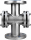 Стекло смотровое SG2-35S-F тип В ГОСТ 21836-2021 Ду40 Ру25 нержавеющая сталь, фланцевое
