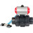Кран шаровой BV4242E-FP-GRM-ISO Дн15 Ру10 полнопроходной, корпус - НПВХ, шар - НПВХ, уплотнение - EPDM, с пневмоприводом PA-SA-052 и пневмораспределителем 4V320-10 AC220V в Омске