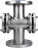 Стекло смотровое SG2-35S-F тип В ГОСТ 21836-2021 Ду50 Ру25 нержавеющая сталь, фланцевое в Омске