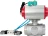 Кран шаровой BV3232P(4pc)-SP-3WL-T-ISO-H Ду32 Ру63 стандартнопроходной L-тип, внутренняя резьба, корпус - нержавеющая сталь 316, PTFE, с пневмоприводом PA-DA-052, пневмораспределителем 4V320-08 AC220V и магнитным переключателем ALS200D в Омске