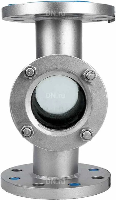 Стекло смотровое SG2-35S-F тип В ГОСТ 21836-2021 Ду80 Ру16 нержавеющая сталь, фланцевое в Омске