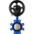 Затвор дисковый поворотный WBV1616N-2W-Fb-H Ду125 Ру16 LUG корпус - чугун QT450, диск - чугун QT450, уплотнение - NBR, с пневмоприводом PA-DA-105-1 и пневмораспределителем 4M310-08 AC220V в Омске
