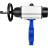 Затвор дисковый поворотный WBV1616N-2W-Fb-H Ду125 Ру16 LUG корпус - чугун QT450, диск - чугун QT450, уплотнение - NBR, с пневмоприводом PA-DA-105-1 и пневмораспределителем 4M310-08 AC220V в Омске