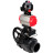Кран шаровой BV4242E-FP-GRM-ISO Дн20 Ру10 полнопроходной, корпус - НПВХ, шар - НПВХ, уплотнение - EPDM, с пневмоприводом PA-DA-052, пневмораспределителем 4M310-08 DC24V, ручным дублером MON1-250-T26-ISO и БКВ APL-510N EX в Омске