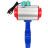 Затвор дисковый поворотный WBV1616N-2W-Fb-H Ду125 Ру16 LUG корпус - чугун QT450, диск - чугун QT450, уплотнение - NBR, с пневмоприводом PA-DA-105, пневмораспределителем 4M310-08 DC24V и магнитным переключателем ALS200D в Омске