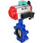 Затвор дисковый поворотный WBV1616N-2W-Fb-H Ду125 Ру16 LUG корпус - чугун QT450, диск - чугун QT450, уплотнение - NBR, с пневмоприводом PA-DA-105, пневмораспределителем 4M310-08 DC24V и магнитным переключателем ALS200D в Омске