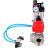 Кран шаровой BV3232P(4pc)-SP-3WL-T-ISO-H Ду50 Ру63, стандартнопроходной, четырехсоставной, корпус - нержавеющая сталь 316, уплотнение - PTFE, внутренняя резьба, с пневмоприводом PA-SA-083, пневмораспределителем 4V320-08 AC220V, БПВ AFC2000 в Омске