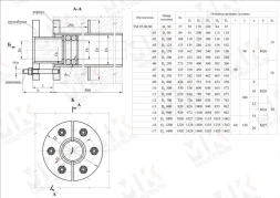 Сальник нажимной ТМ 95-16 Ду1200 серия 5.900-3 L=500