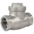 Клапан обратный VC3232P-T 1″ Ду25 Ру16 муфтовый, поворотный, корпус - нержавеющая сталь, диск - нержавеющая сталь, уплотнение - PTFE в Омске