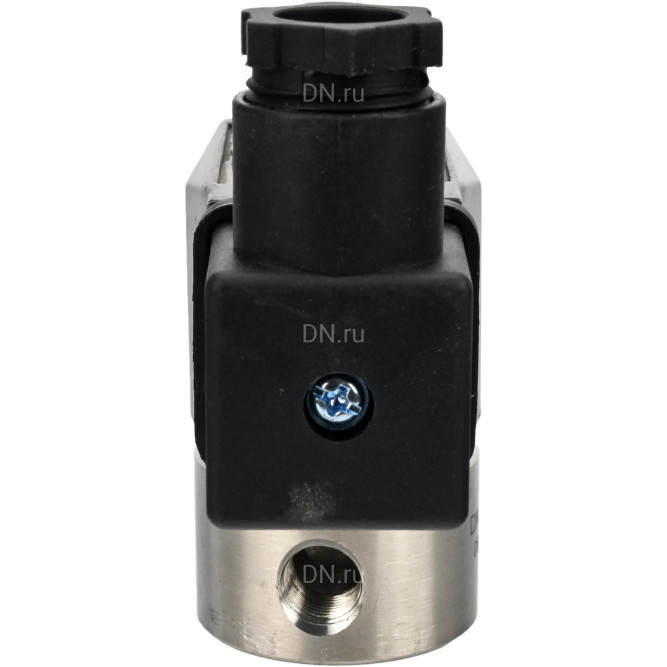Клапан электромагнитный VS331-VT-NC-24VDC 1/8″ Ду6 Ру10, соленоидный двухходовой, корпус - нержавеющая сталь 304, уплотнение - Viton, резьбовой, нормально-закрытый, прямого действия, катушка - 24В в Омске