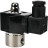 Клапан электромагнитный VS331-VT-NC-24VDC 1/8″ Ду6 Ру10, соленоидный двухходовой, корпус - нержавеющая сталь 304, уплотнение - Viton, резьбовой, нормально-закрытый, прямого действия, катушка - 24В в Омске