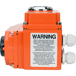 Электропривод четвертьоборотный QT-N-020EM-O1-220VAC-У1 220В, квадрат 22х22, F07/F10, крутящий момент 200Нм, HARK